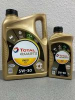 Моторное масло Total Quartz Ineo ECS 5W30 4л+1л