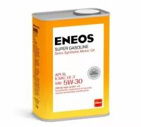 Масло моторное ENEOS SL Super Gasoline 5W30 п/с 1л