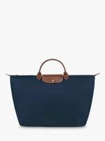 Сумка Longchamp Le Pliage через плечо, синяя