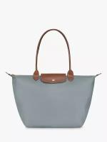 Сумка Longchamp Le Pliage через плечо, серая