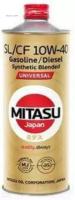 MITASU MJ1251 MITASU 10W40 1L масо моторное UNIVERSAL SL/CF API SL/CF дя бенз/диз ДВС, Synthetic Blended