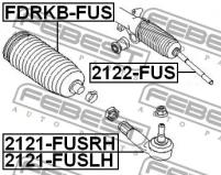 Тяга рулевая (FORD FIESTA V JH 2001-2008) FEBEST, 2122FUS FEBEST 2122-FUS