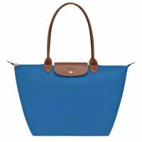 Сумка Longchamp Le Pliage через плечо, светло-синий