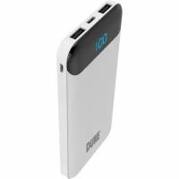 Powerbank 10 000 mAh Подзарядка сразу 2-х устройств Внешний аккумулятор для рюкзаков Pixel телефонов планшетов ноутбуков