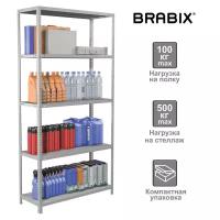 Стеллаж металлический Brabix MS KD-200/40-5 (S240BR244502) (1)