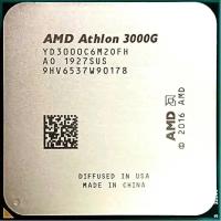 Процессор AMD Athlon 3000G (Soc-AM4) (512 Кб x2 + 4Мб, Radeon Vega 3) 64-bit 3.5 GHz Zen+