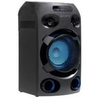 Колонка Sony MHC-V02 черный {1.0, 200Вт, СD-R/BT/USB/FM/ПДУ/LED, караоке, 220V} [MHCV02.RU1]