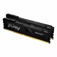 Оперативная память Kingston 16GB FURY Beast DDR4 KF436C17BBK2/16