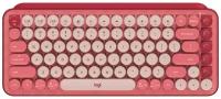 Клавиатура Logitech POP Keys розовый/красный (920-010718)