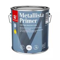 Грунтовка антикоррозийная Metallista Primer TIKKURILA, 2,5 л, белая, база AP