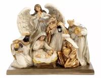 Декоративная настольная композиция-вертеп святая ночь, полистоун, 25 см, Goodwill D44039