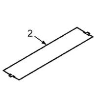 Panasonic PSHR1251Z прозрачная пластина защиты описания клавиш для KX-T7630, KX-T7633, KX-T7636