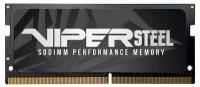 Оперативная память 16Gb DDR4 2666MHz Patriot Viper Steel SO-DIMM (PVS416G266C8S)