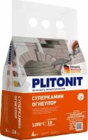 Кладочная смесь PLITONIT СуперКамин ОгнеУпор 4 кг