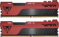 Оперативная память для компьютера 32Gb (2x16Gb) PC4-32000 4000MHz DDR4 DIMM CL20 Patriot Viper Elite II PVE2432G400C0K