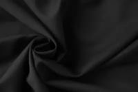 Ткань темно-серая костюмная шерсть с жаккардовым рисунком