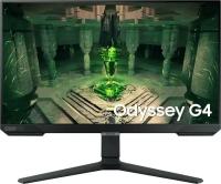 Монитор Samsung 27 Odyssey G4 S27BG400EI черный IPS LED 16:9 HDMI полуматовая HAS Piv 400cd 178гр/178гр 1920x1080 FreeSync Premium DP FHD 5.3кг