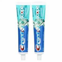 Crest, Complete Plus Scope, Whitening Toothpaste, Minty Fresh Striped, 2 Pack, 5.4 oz (153 g) Each