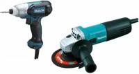 Набор электроинструмента Makita DK0169 (9555HN+TD0101)