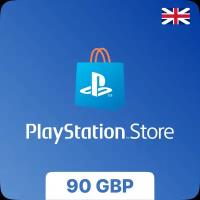 Подарочная карта PlayStation Store (Великобритания) - 90 GBP