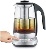 Чайник электрический Sage STM600CLR4EEU1 The Smart Tea Infuser стеклянный электрочайник, заварник для чая