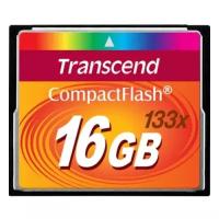 Карта памяти Transcend CF 16GB 133X R50/W20MB/s (TS16GCF133)