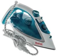 Утюг Tefal FV5718 Easygliss Plus, белый/бирюзовый