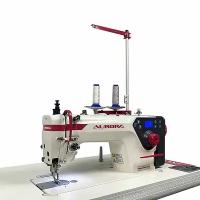 Прямострочная промышленная швейная машина с шагающей лапкой Aurora H3-L (прямой привод) с укороченным столом Aurora