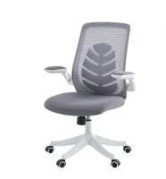Кресло офисное CHAIRMAN CH565 белый пластик, серый