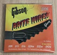 Струны для электрогитары GIBSON BRITE WIRES G-700UL ELECTRIC 9-42