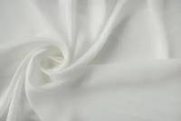 Ткань костюмно-плательный тенсел белый