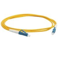 Патч-корд оптический (optic patch cord) LC/UPC-LC/UPC SM 9/125мкм одномодовый (simplex) 1 метр