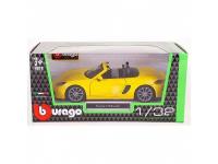 Машинка BBurago Porsche 718 Boxster 1:32 18-43049