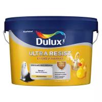Dulux Ultra Resist / Дулюкс Ультра Резист Краска для Кухни и Ванной база BW 1л Белая