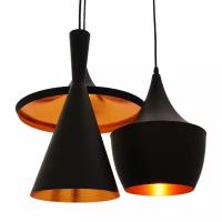 Подвесной светильник Foggi LDP 7712-3 BK Lumina Deco