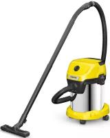 Промышленный пылесос Karcher WD 3 S V-17/4/20 жёлтый 1.628-135.0