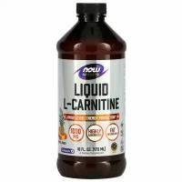 Now Foods, Sports, L-Carnitine Liquid, Tropical Punch, 1,000 mg, 16 fl oz (473 ml)