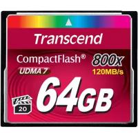 Карта памяти Transcend CF 64GB 800X R120/W60MB/s (TS64GCF800)