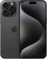 Apple Смартфон Apple iPhone 15 Pro 512GB nanoSim+eSim (Титановый Чёрный, 8 ГБ, 512 ГБ)