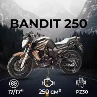 Мотоцикл дорожный Motoland BANDIT 250 коричневый