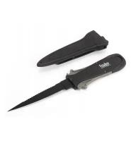 Нож для дайвинга SCUBABRO TRITON XL нержавеющий, с чехлом и ремнями