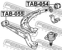 Сайленблок переднего рычага, TAB054 FEBEST TAB-054