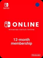 Подписка Nintendo Switch Online (Индивидуальное членство - 12 месяцев, Европа (EU) ) (Цифровая версия)