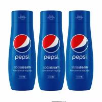 Сироп-концентрат SodaStream Pepsi 440 мл 3 шт