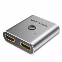 Переключатель-разветвитель HDMI 2.0 двунаправленный 2 входа 1 выход Vention