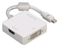 Адаптер Hama H-53245 3 в 1 mini DisplayPort - DVI/DisplayPort/HDMI