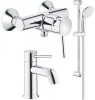 Комплект смесителей Grohe BauClassic 32867000 + 23162000 + 27853001