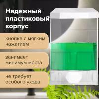 Дозатор для жидкого мыла Laima Professional Original наливной 1 л прозрачный пластик 605773 (1)