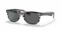 Солнцезащитные очки Ray-Ban RB2132 New Wayfarer Color Mix, размер M (Striped Grey/Dark Grey)