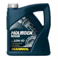 MANNOL MB40430 Масло MANNOL MOLIBDEN Benzin 10W40 (4л)